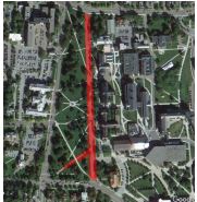 Map of University Place shows project extent in red.